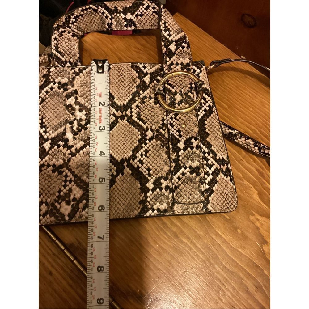 Small Faux Snakeskin Bag - Picture 4 of 8